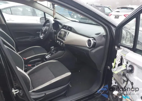 2020 Nissan Versa Sv Xtronic Cvt from USA, damaged, VIN 3N1CN8EVXLL860256